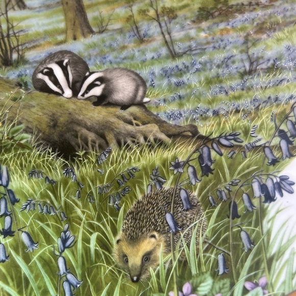 The Woodlands in April" by Peter Banett 1979 Limited Edition collectors plate - Picture 5 of 12